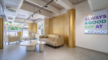 Sala de estar en el lobby