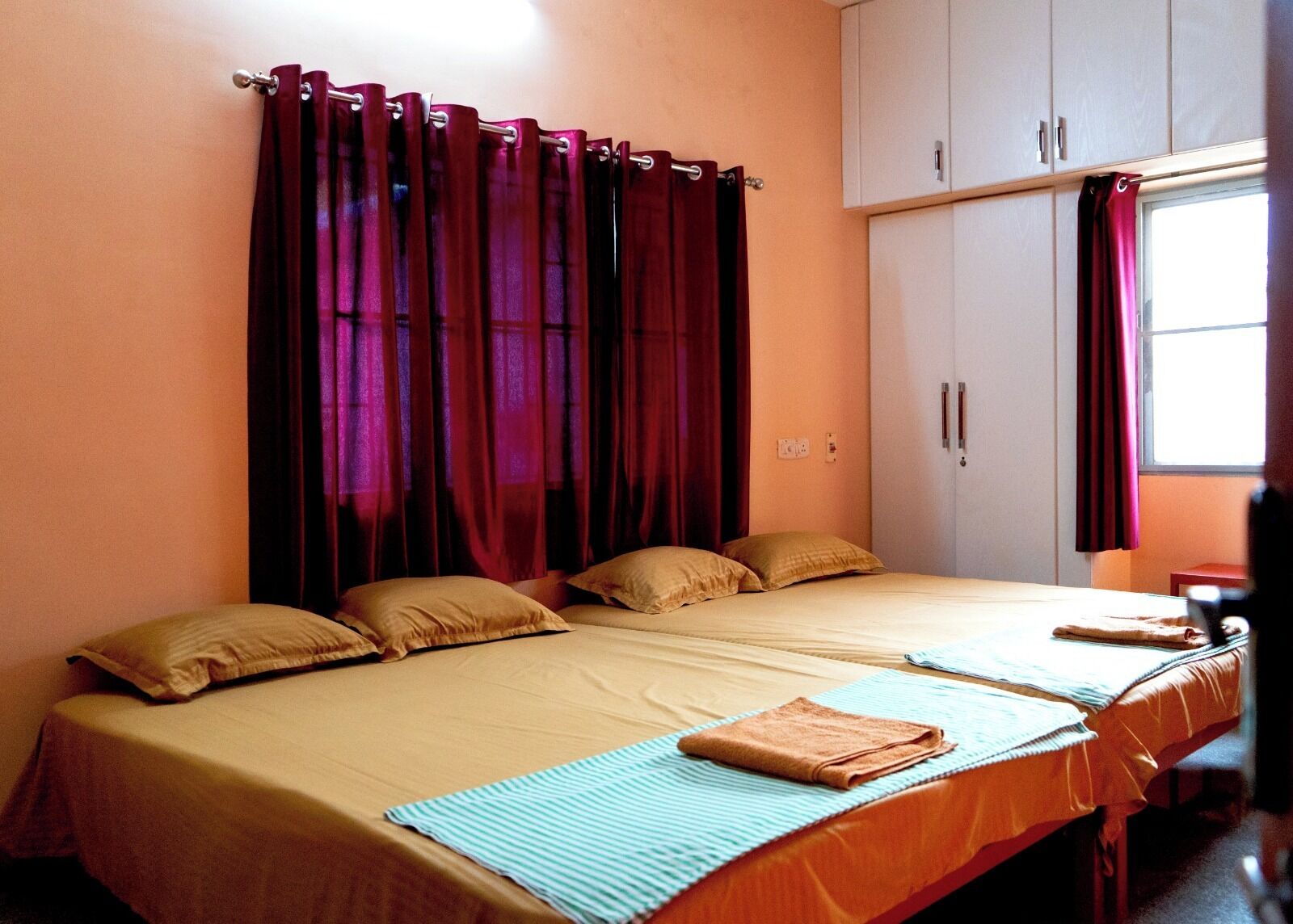 Deluxe-Vierbettzimmer, Gartenblick