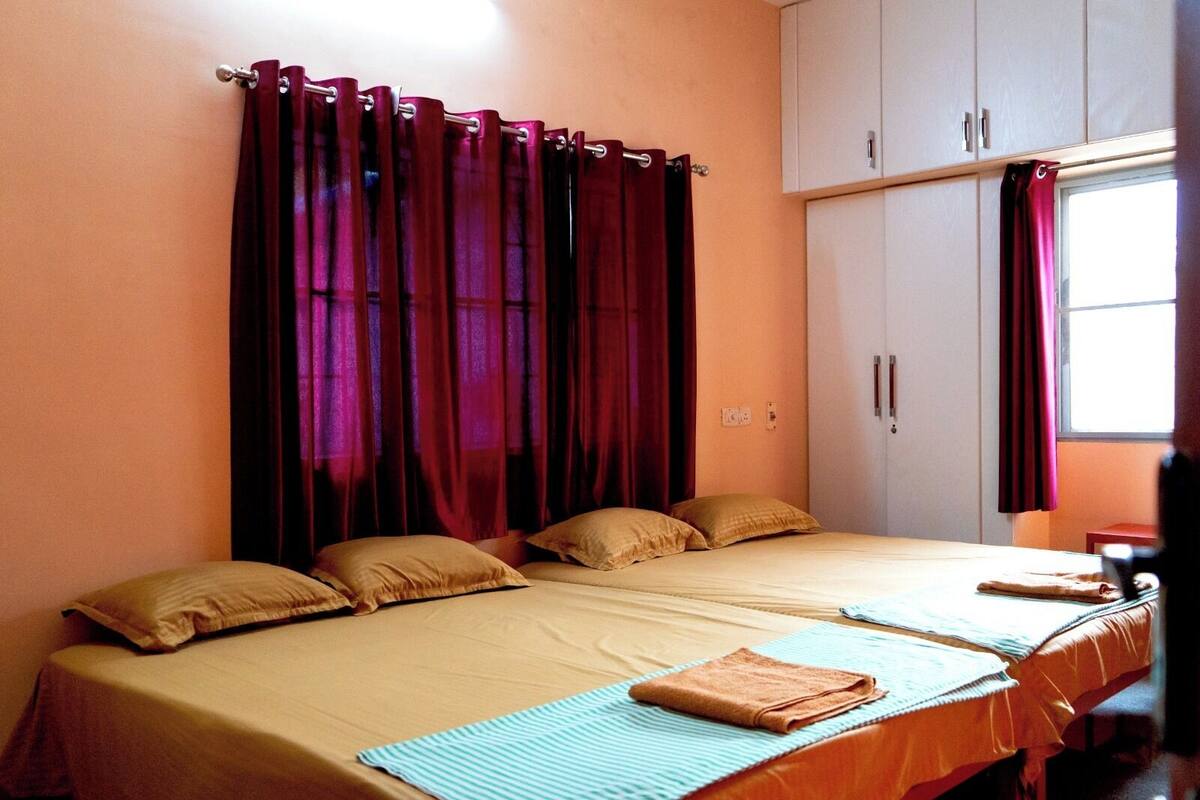 Deluxe Quadruple Room, Garden View