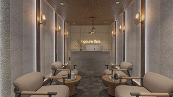 Body treatments, aromatherapy, deep-tissue massages, Swedish massages