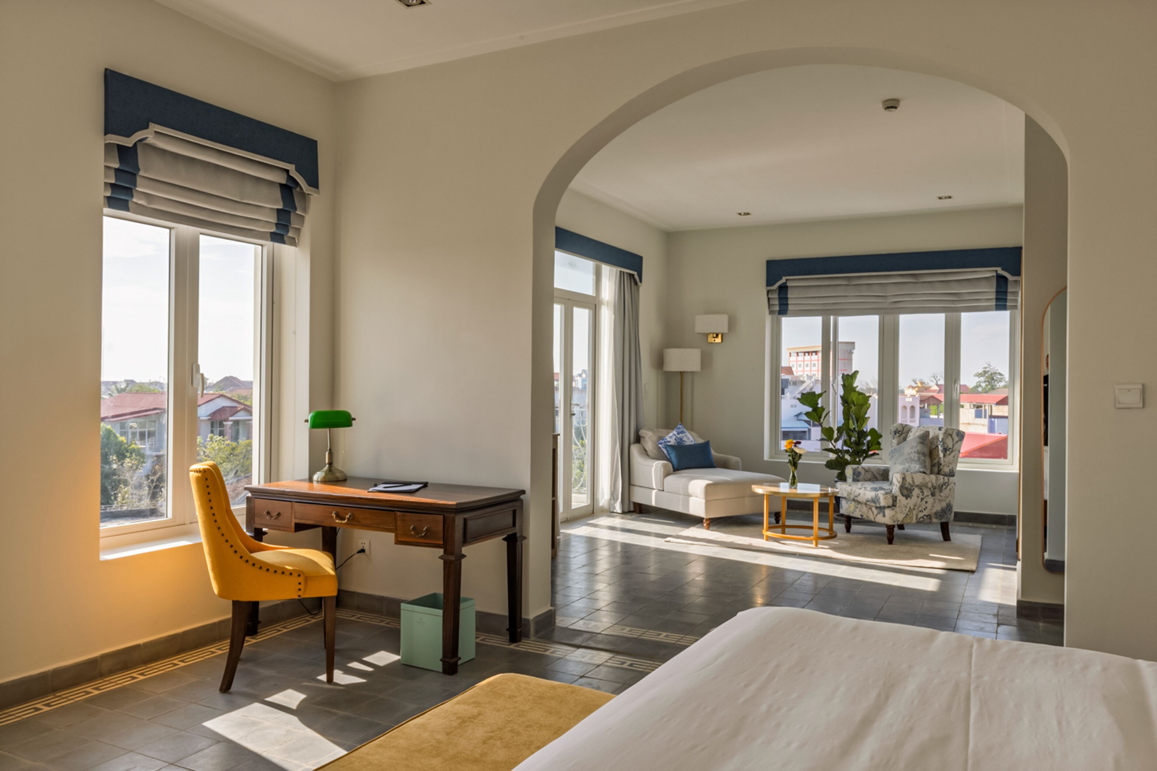 Chăn bông, minibar, két bảo mật tại phòng, trang trí khác biệt 