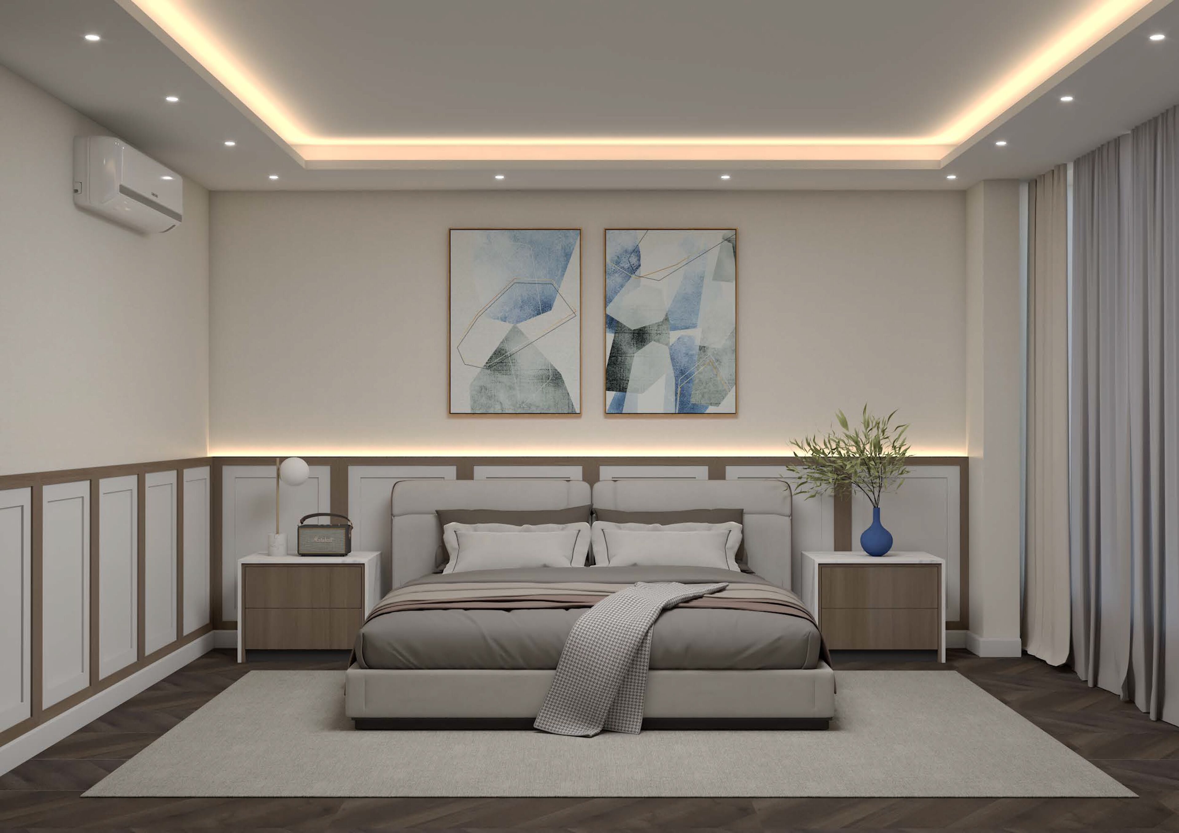 Presidential Penthouse | Down comforters, memory foam beds, minibar, in-room safe