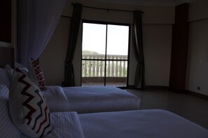 Executive Double or Twin Room, Park View | Premium bedding, desk, blackout drapes, rollaway beds - Amboseli Safari Club (Kimana)