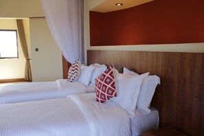 Executive Double or Twin Room, Park View | Premium bedding, desk, blackout curtains, rollaway beds - Amboseli Safari Club (Kimana)