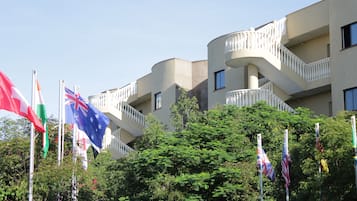 Fachada de la propiedad