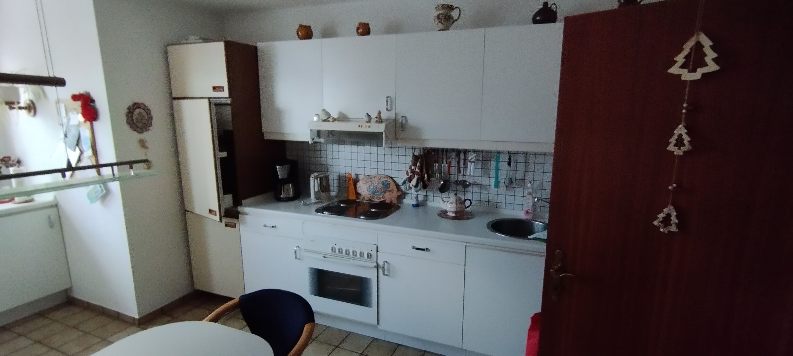 Kühlschrank, Mikrowelle, Herdplatte, Geschirrspüler