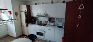 Kühlschrank, Mikrowelle, Herdplatte, Geschirrspüler