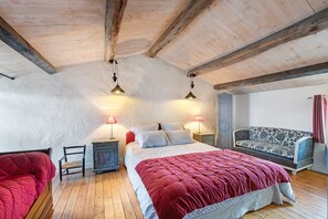 1 quarto, Wi-Fi, roupa de cama