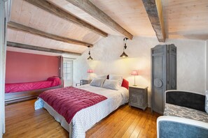 1 chambre, Wi-Fi, draps fournis