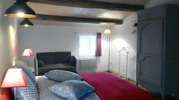 1 habitación, wifi y ropa de cama