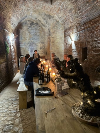 Dining. 16th century house with subway cellar located in the old town of Toro.
