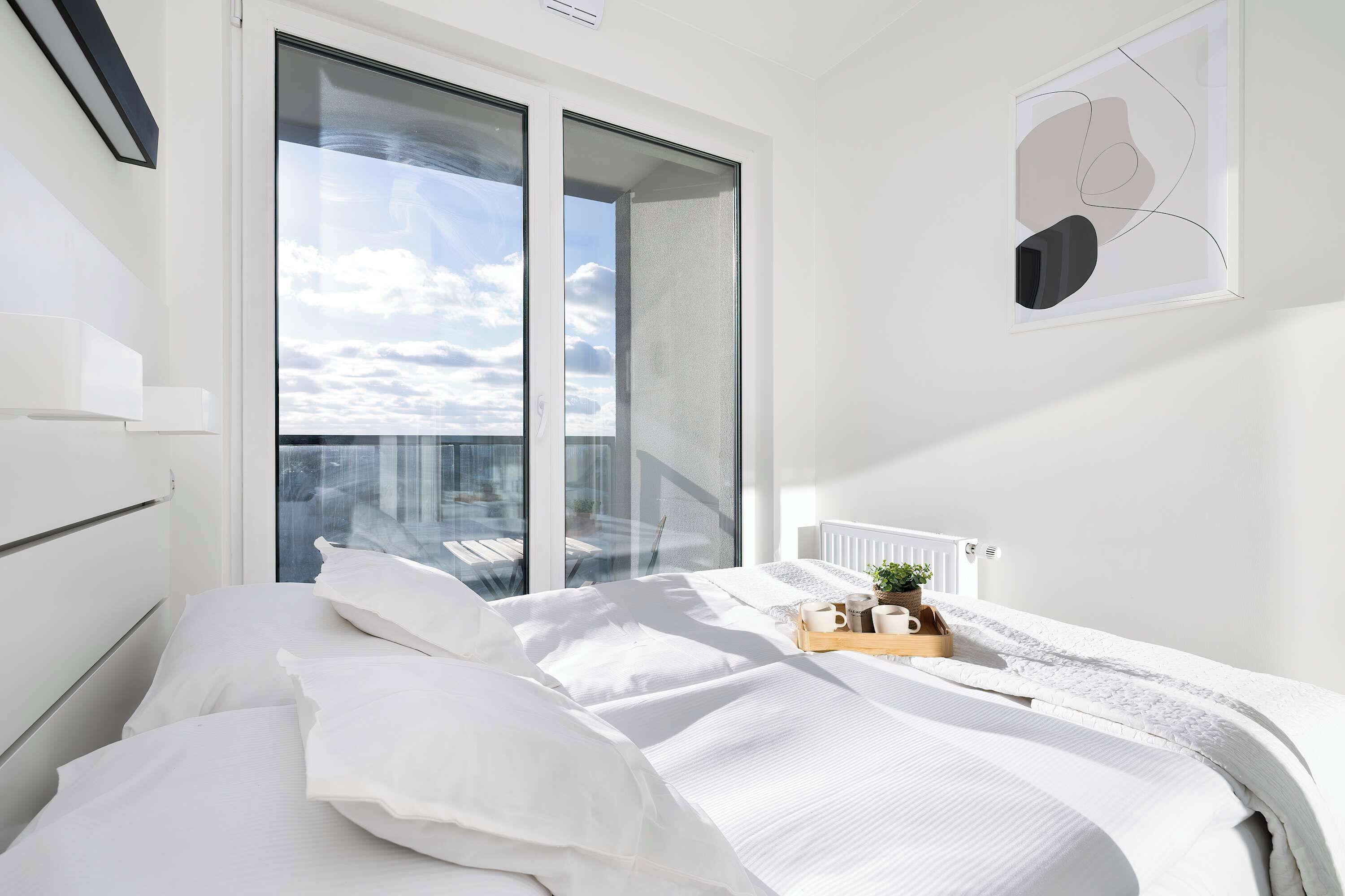 1 slaapkamer, een strijkplank/strijkijzer, reisbedje, wifi