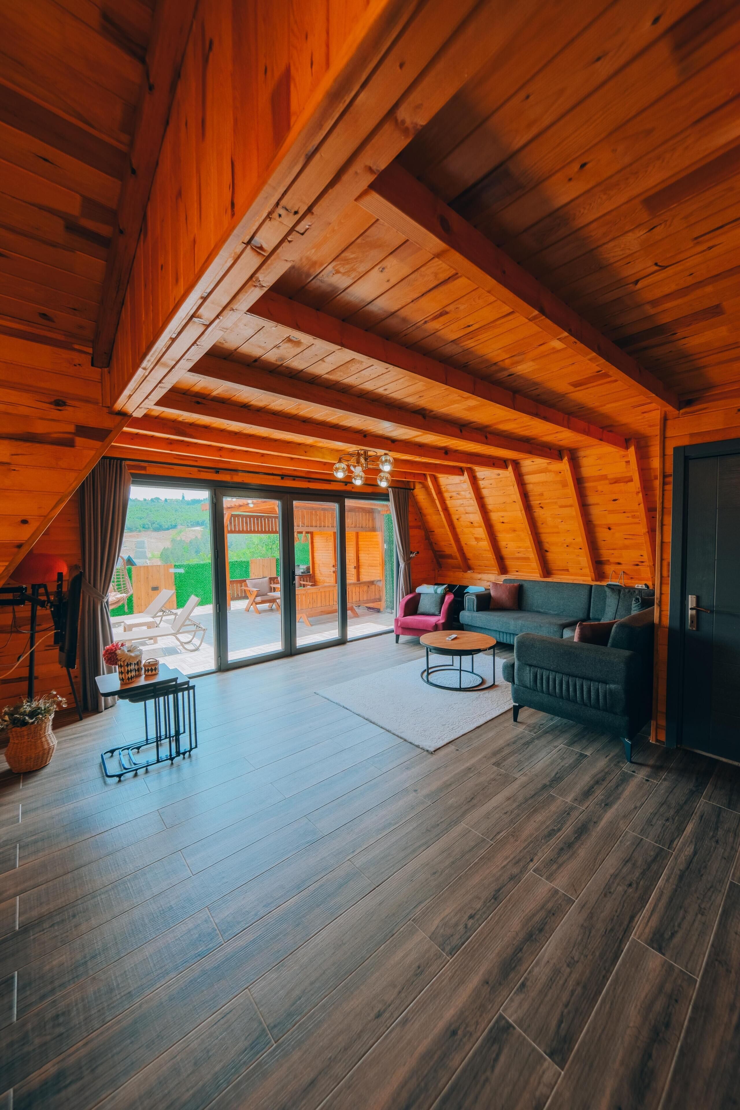 Bangalô, 1 quarto, para fumantes, vista para o vale | Vista do quarto