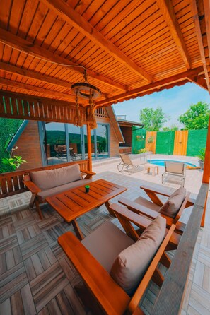 Bungalow, 1 Bedroom, Smoking, Valley View | Living area - Sapanca Ruby Bungalow (Sapanca)