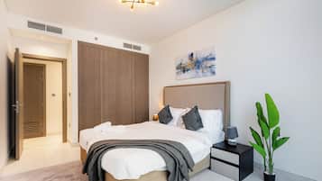 Luxury-Apartment, Balkon, Stadtblick