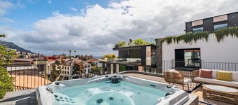 Jacuzzi Terrace Pool at Savoy Insular