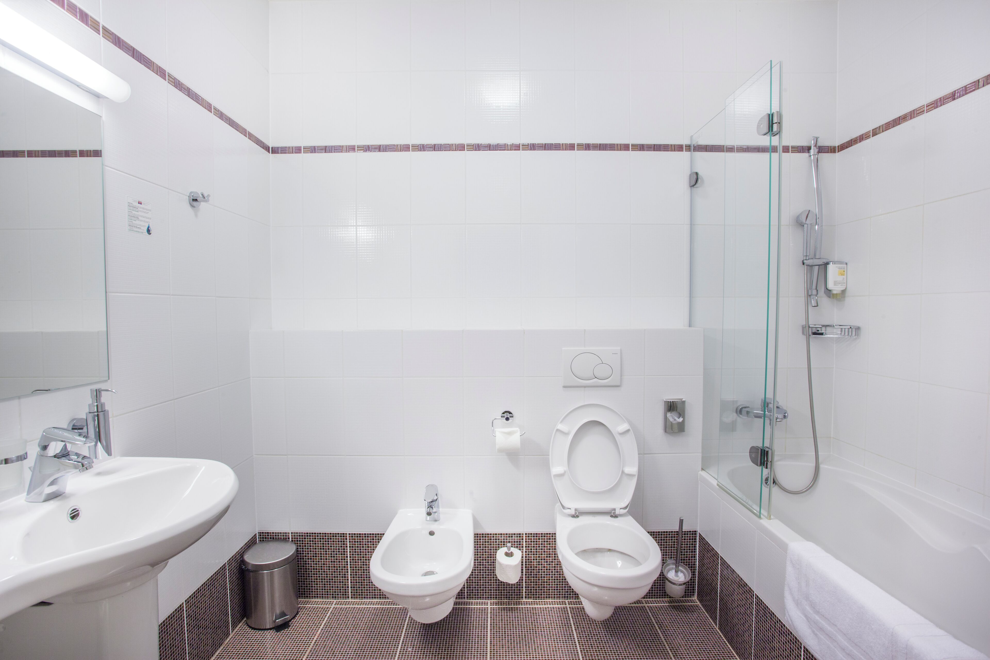 Family Studio, Garden View | Bathroom | Hair dryer, slippers, towels, soap