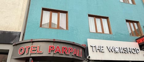 Fassade der Unterkunft