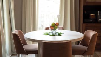 Appartement Signature, vue montagne | Coin séjour