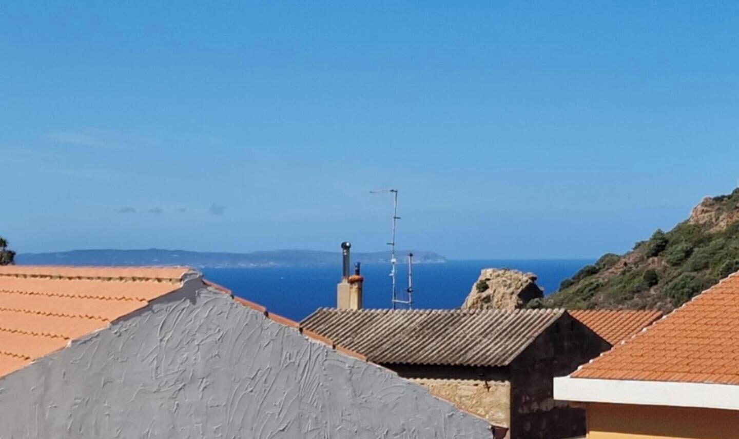 Blick von der Unterkunft