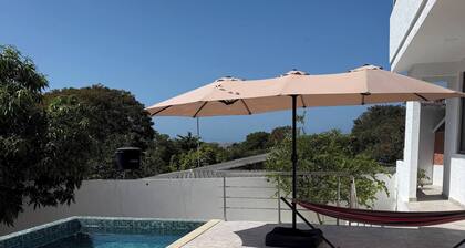 Private Pool Cabin Near the sea Puerto Velero