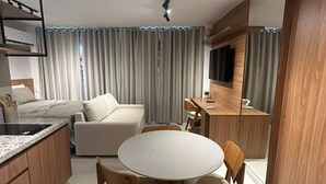 Interior - Modern apartment in Rio de Janeiro + swimming pool + rooftop with panoramic views. (Rio de Janeiro)