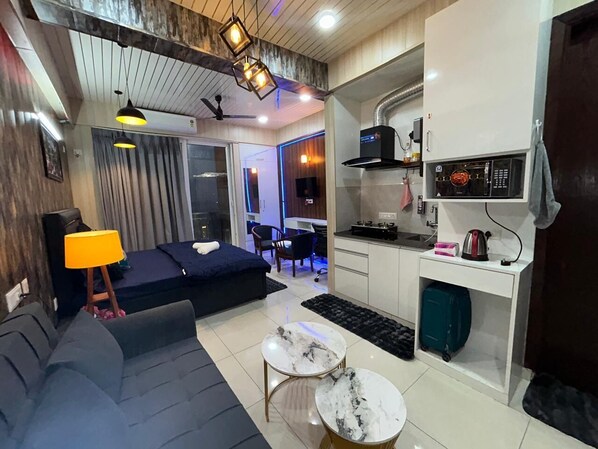 Appartement, 1 chambre, accessible aux personnes à mobilité réduite, fumeurs | 1 chambre