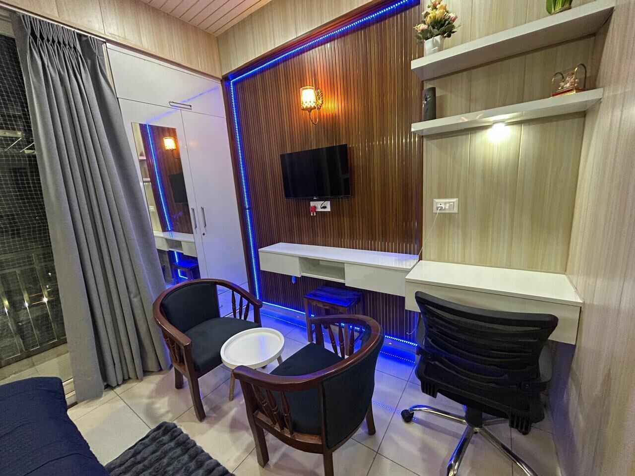 Apartment, 1 Schlafzimmer, barrierefrei, Raucher | Wohnzimmer