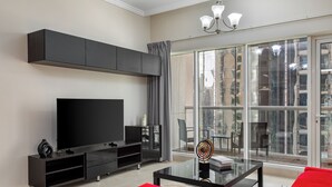 Living area - Maison Privee - Modern Downtown Apartment w/ City Skyline Vws (Dubai)