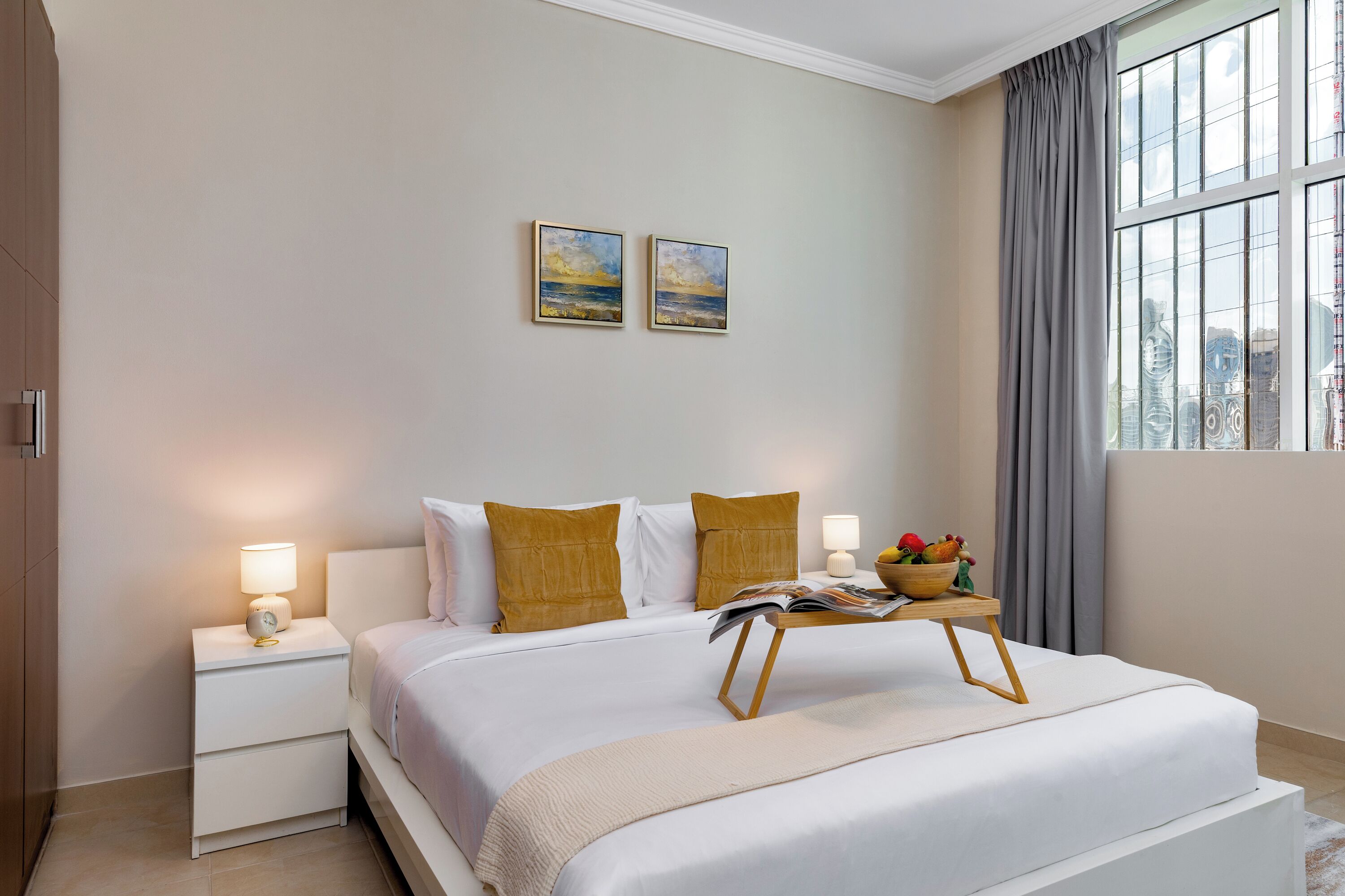 Apartamento luxo, 1 quarto, para não fumantes, sacada | Cofres nos quartos, cortinas blackout, ferros/tábuas de passar roupa