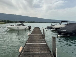 Marina - Studio le Beach du lac d'Annecy, feet in the water (Duingt)