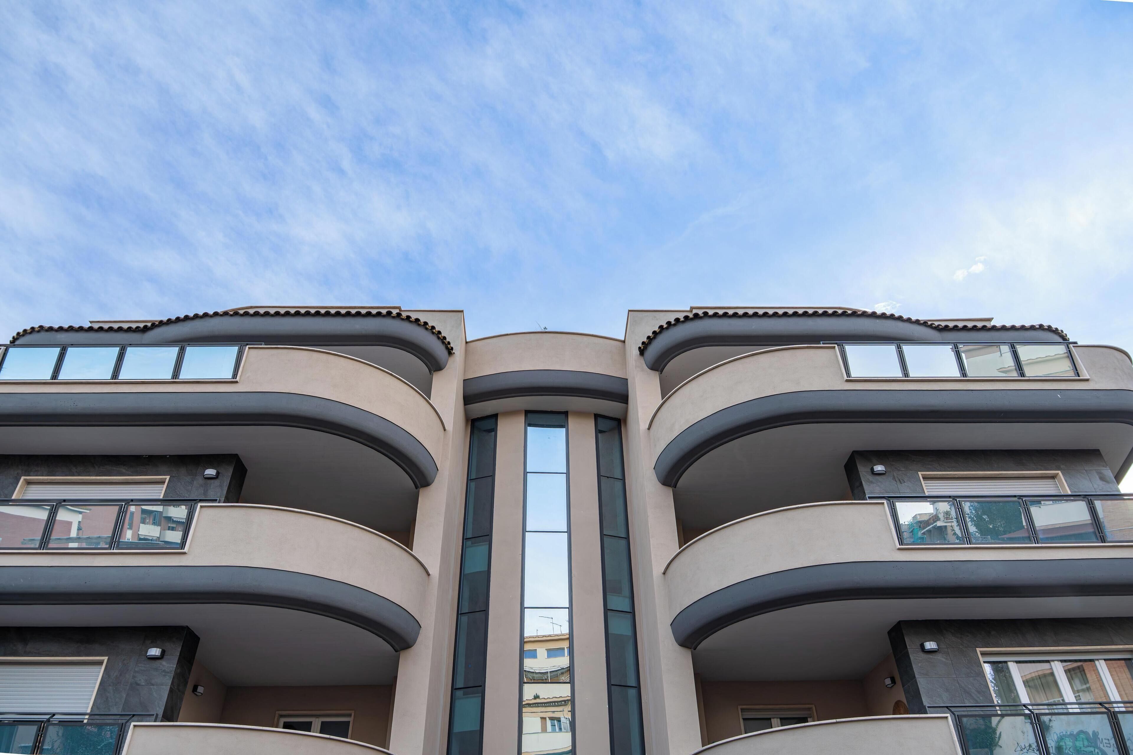 Fassade der Unterkunft