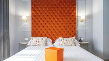 ملاءات إيطالية من طراز فريتي وأغطية فراش متميزة وميني بار