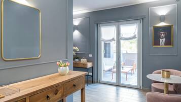 Sitzecke in der Lobby