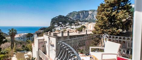 设计公寓, 2 间卧室, 空调, 海景 | 露台