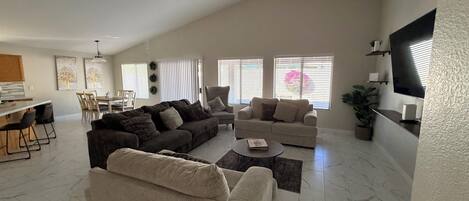 Área de sala de estar