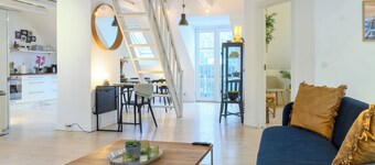 Bright Loft Apartment in Frederiksberg