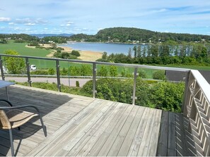 House, 2 Bedrooms, Accessible, Balcony | Outdoor dining - Villa Horten - Fjord View Retreat in Horten, Norway (Horten)