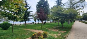 Property grounds - Amazing 2-bedroom apartment with AC in charming Pogradec (Pogradec)