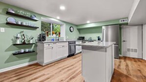 Private kitchen - Cozy 2-BR Home w/ Parking & High-Speed Wi-Fi (Tucker)