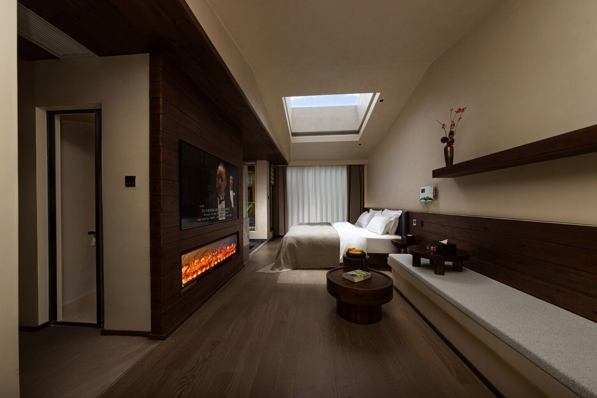 Chambre Double Design, patio, vue jardin | Literie de qualité supérieure, décoration personnalisée