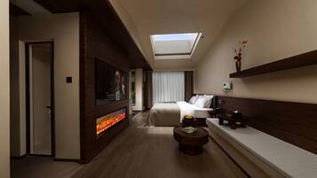 Premium bedding, individually decorated, individually furnished, desk