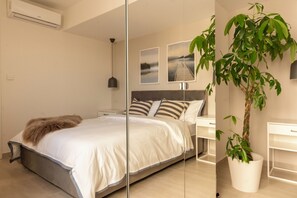 Apartment, City View | Blackout curtains, iron/ironing board, free WiFi - Modern & Spacious 3BD Apt With Terrace (L-Imsida)