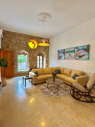 Stand alone 2-bedroom house with AC and Parking in charming Batroun
