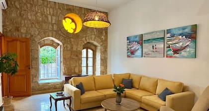 Stand alone 2-bedroom house with AC and Parking in charming Batroun