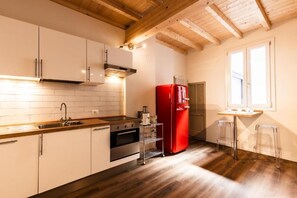 Duplex, Kitchen, City View | Private kitchen - Blasmatorti Suite (Reggio nell'Emilia)
