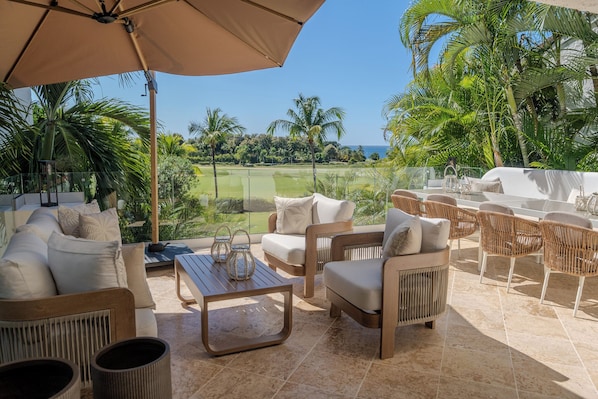 Terrace/patio - Cassa Di Lucca, Theeth of the Dog's hidden gem (La Romana)