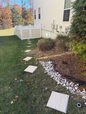 Enceinte de l’hébergement