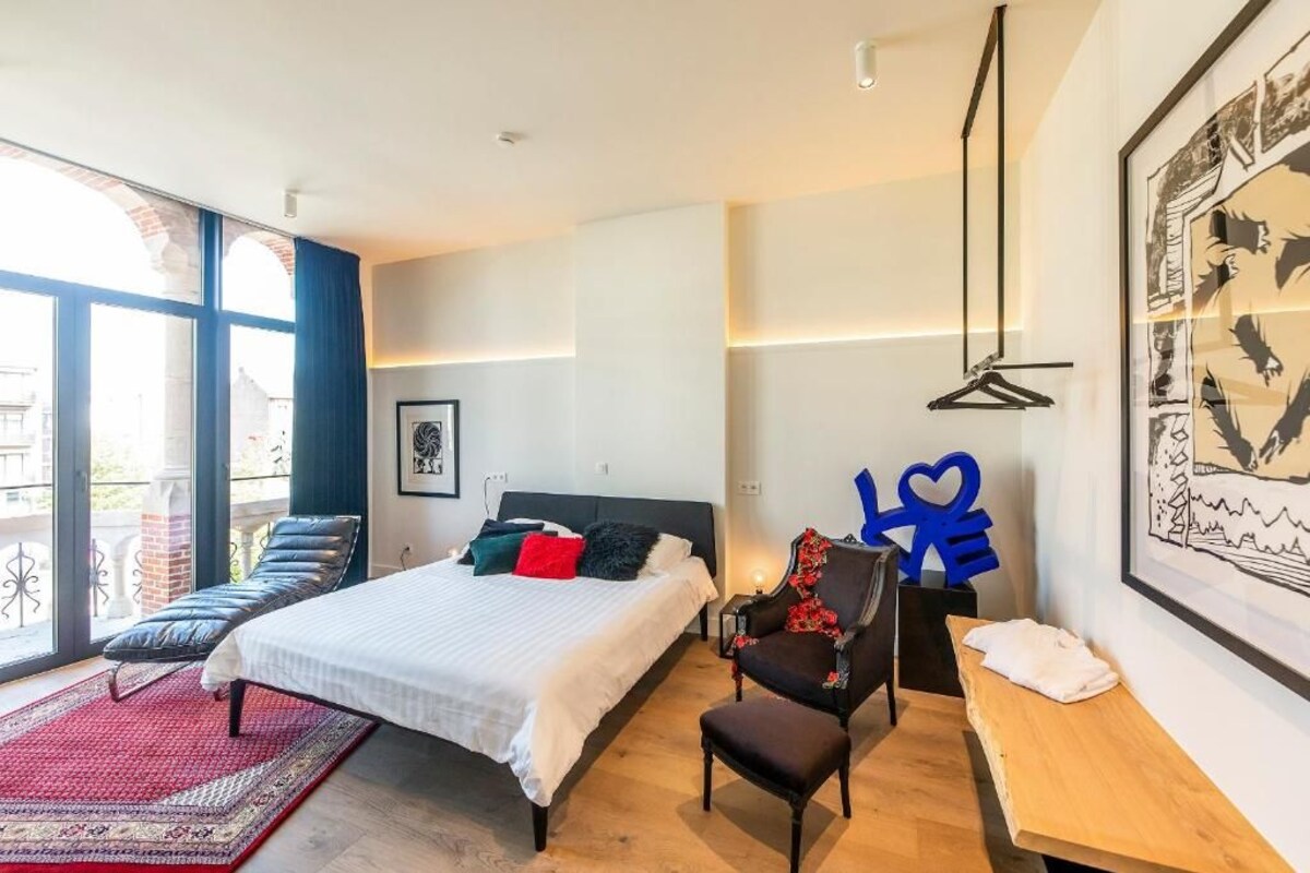 Deluxe Double Room, Balcony, City View | In-room safe, desk, laptop workspace, blackout curtains