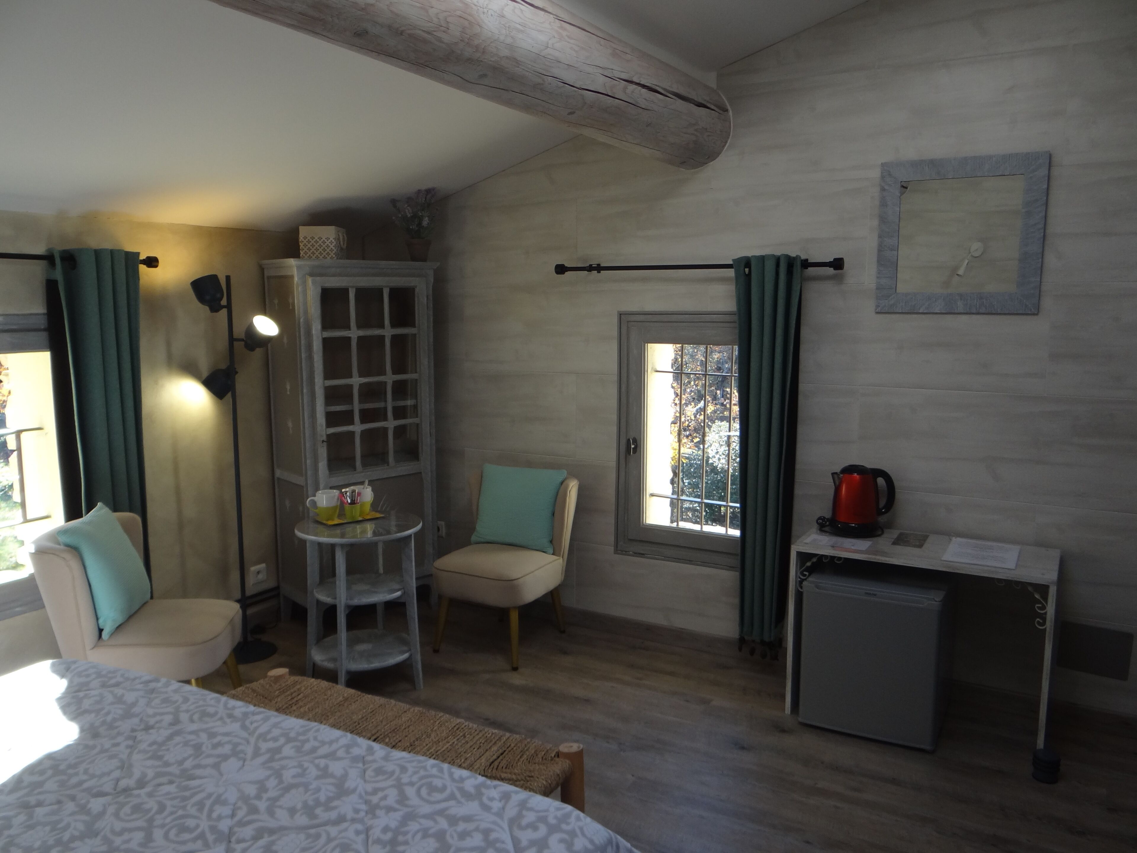 Chambre Double Confort, vue jardin